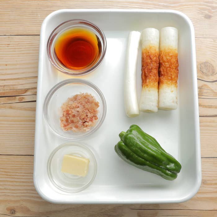 まるごとおかかピーマンの時短レシピ