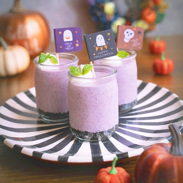 粒選りブルーベリーのヨーグルトムース