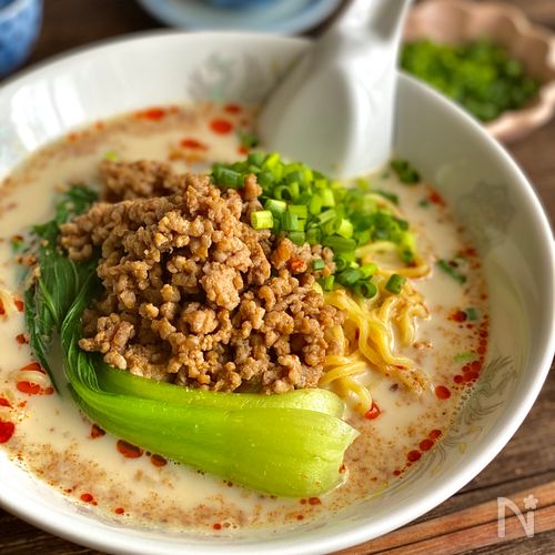 豆乳担々麺の絶品レシピ7選♪中華麺・うどん・そうめんなどでの人気レシピ・作り方デリッシュキッチン