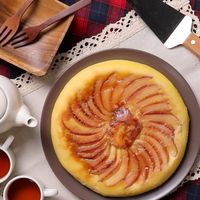 ベーキングパウダー・ホットケーキミックスを使わないりんごケーキ簡単レシピ！ HM・BP不使用mancystyle