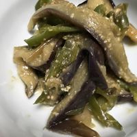 甘辛こってり！なすとピーマンの味噌炒め 副菜