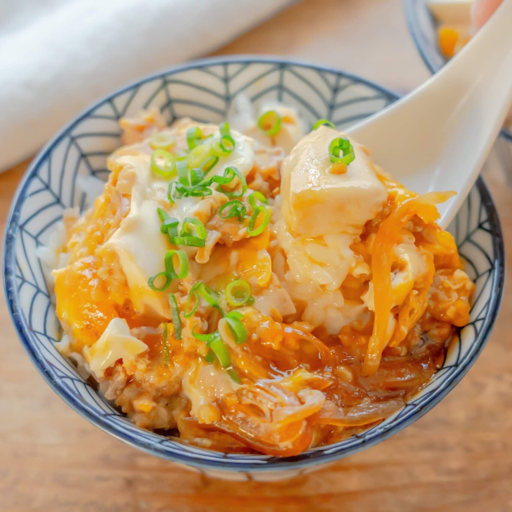 豆腐そぼろ丼
