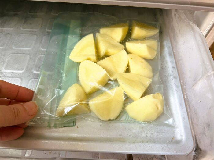 離乳食 じゃがいも冷凍保存