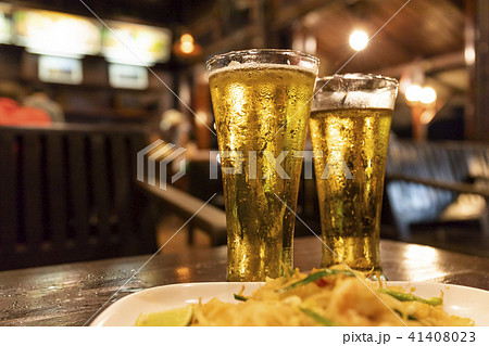 キンキンに冷えたビールの写真素材195678893 毎月1点無料 フリー のストックフォト イメージマート