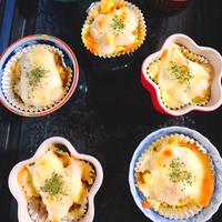 えびとチーズのグラタン弁当