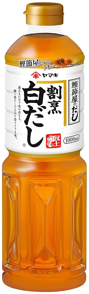 Amazon.co.jp: ヤマキ 割烹白だし仕立てうどんだし8g×6 ×10個 : 食品・飲料・お酒