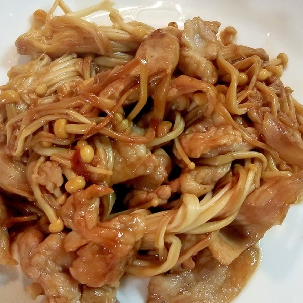 豚バラ焼きの焼肉炒め