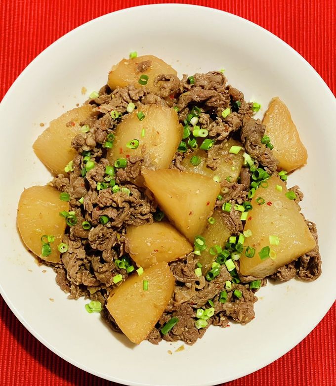 大根と牛肉の韓国風煮物藤井恵 オフィシャルブログ 「ごはんにしましょ！」 Powered by Ameba