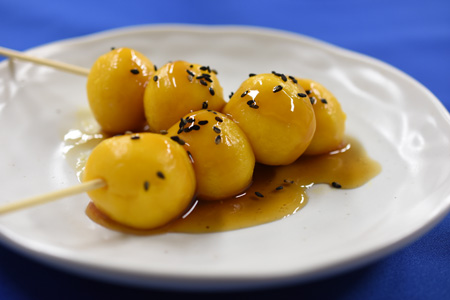 かぼちゃだんごレシピ京・けんこうひろば