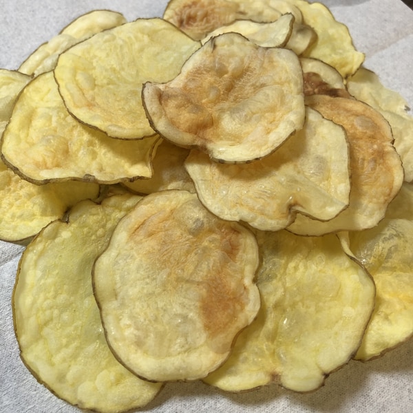 チップスメーカーいらず！ポテトチップスをレンジで作るレシピ