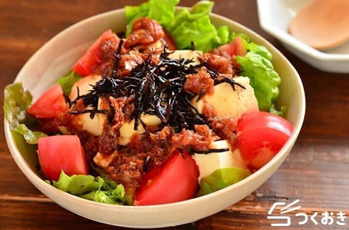 サニーレタスの大量消費♪袋でモミモミサラダ