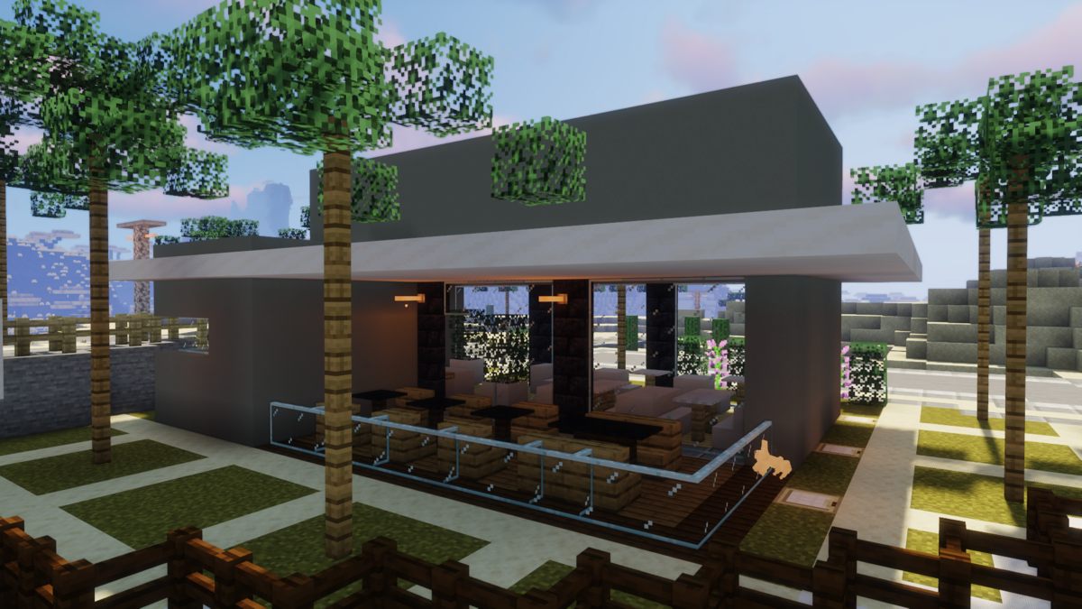 マインクラフト 和風カフェの作り方 Minecrafttutorialcafe- YouTube