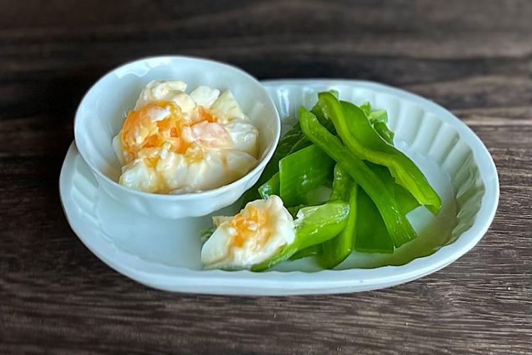 ピーマンは生のままじっくり冷やしてパリパリを楽しむ - 京都八百一グループ