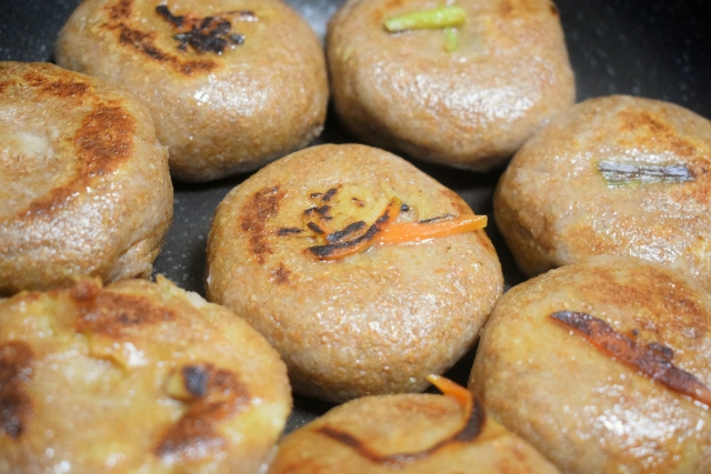 焼きそばおやき♪