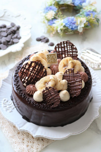 季節デコレーション バナナ- Patisserie bananadance