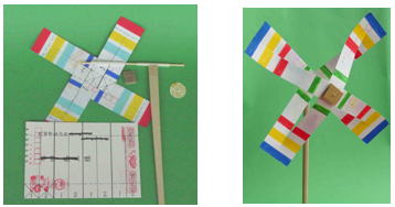 牛乳パックで風車🥛♻✨井堀保育園