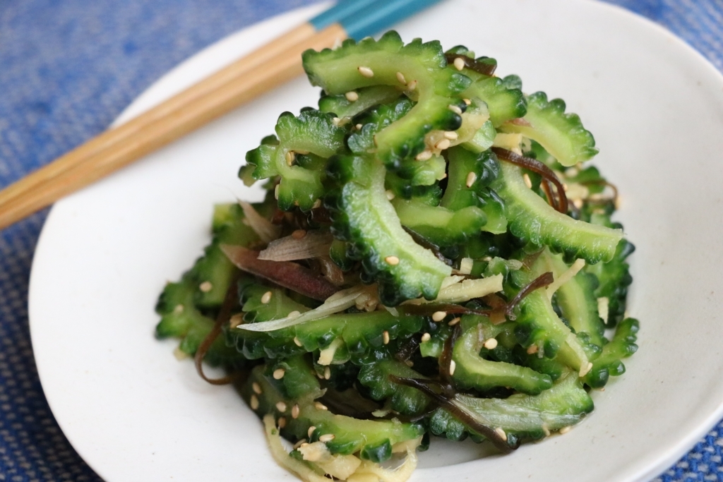 おうちで漬物31 余ったゴーヤも簡単じか漬けで美味しく！ポリポリ美味しい簡単ゴーヤの甘酢漬け梅ももあんず