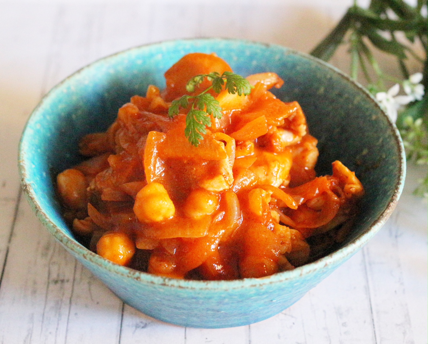 トマト缶を使わない☆我が家のチキンのトマト煮
