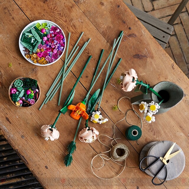 大人向けLEGO「フラワーブーケ」を作ってみた、インテリアとしても！ – ゆるぷ