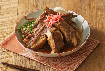 ほったらかし！炊飯器でソーキ煮込み！おまけに煮卵
