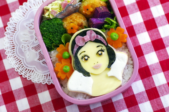 プリンセス弁当♡白雪姫 ドレス弁当♡ by ちーたそ♫クックパッド簡単おいしいみんなのレシピが392万品