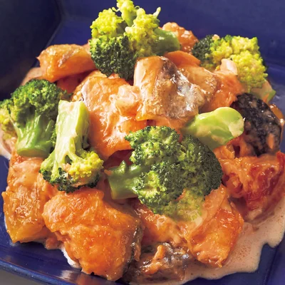 炒めない鮭チャーハン_フライパンひとつ4人分楽ちん＆ヘルシ