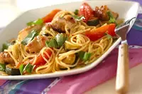 ワンパン きのこと鶏肉の和風クリームパスタの作り方 フライパン1つで簡単！