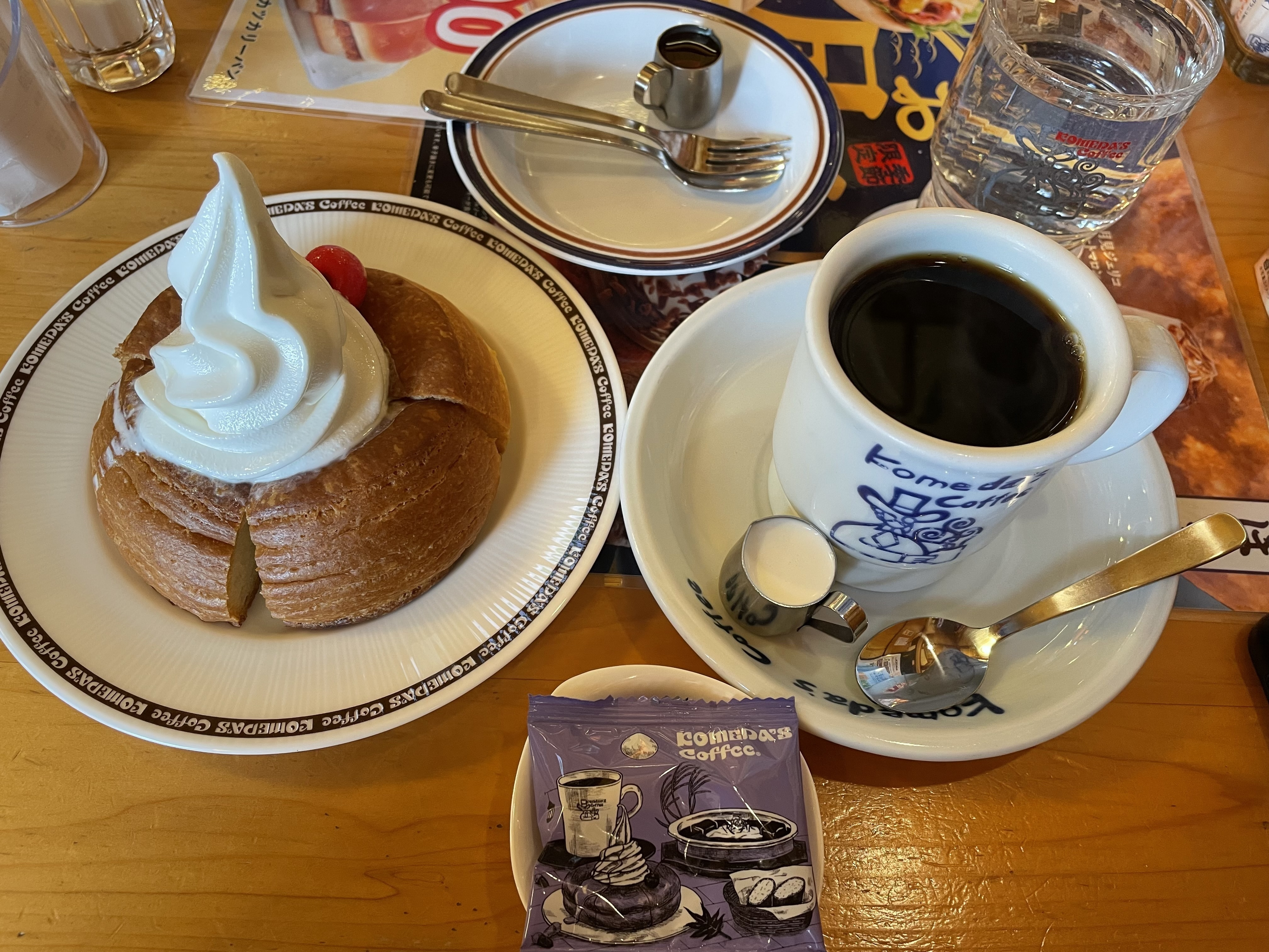 コメダ珈琲 一番くじ シロノワールセット - メルカリ