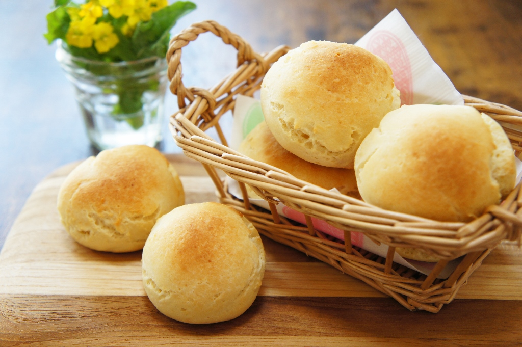 フライパンで簡単☆豆腐入りもちもち米粉パン レシピ・作り方ヘルシート