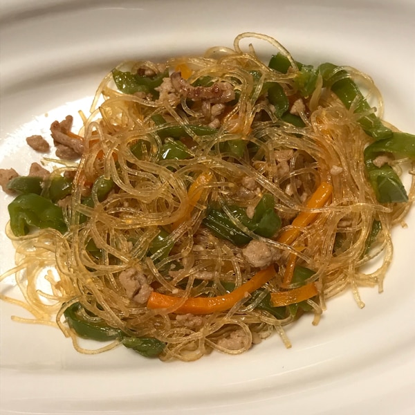 豚肉のチャプチェ