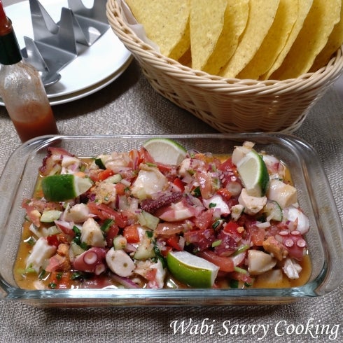 汁まで飲み干す美味しさ！夏に食べたいタコのセビーチェ