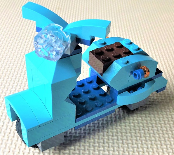 レゴ：アメリカン、バイクの作り方 LEGOクラシック10698だけで作ったよオリジナル説明書ローライダー、ハーレーダビッドソン -シドロモド記 レゴの作り方