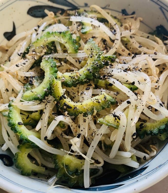 すぐできる♪ゴーヤとにんじんのレンジナムルレシピサイトNadia