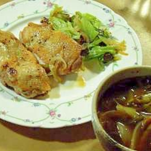 チキンソテー・クリームソース