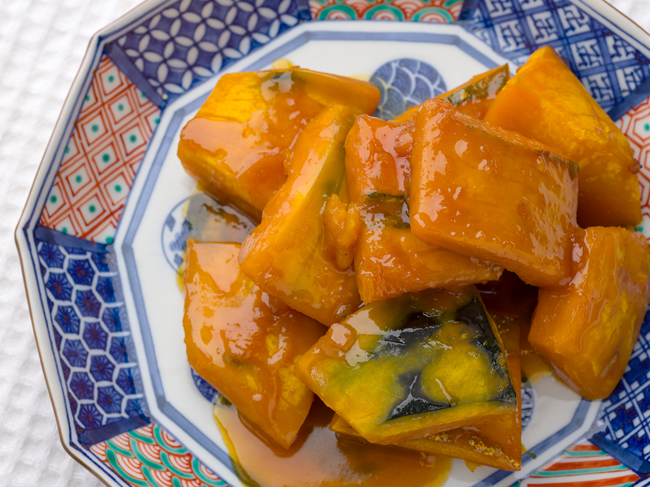 和食あごだしてりたれかぼちゃの煮物レシピ情報おいしさ、あごの差。くばら久原醤油