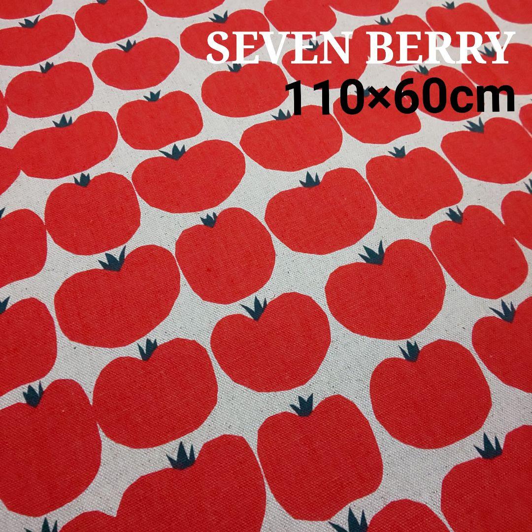 ハギレ生地 トマト柄 綿麻生地 2枚セットの通販 by wenby's shopラクマ