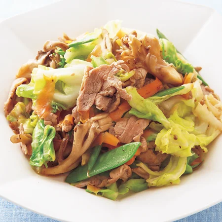 中華屋さんの肉野菜炒め