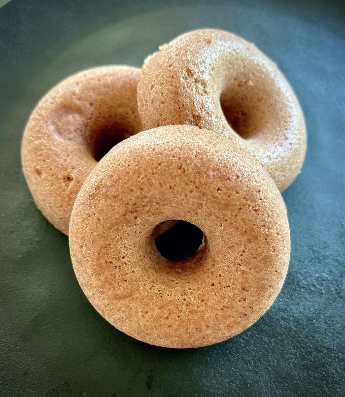 「焼きドーナツ」 レンジで5分 超簡単混ぜるだけ