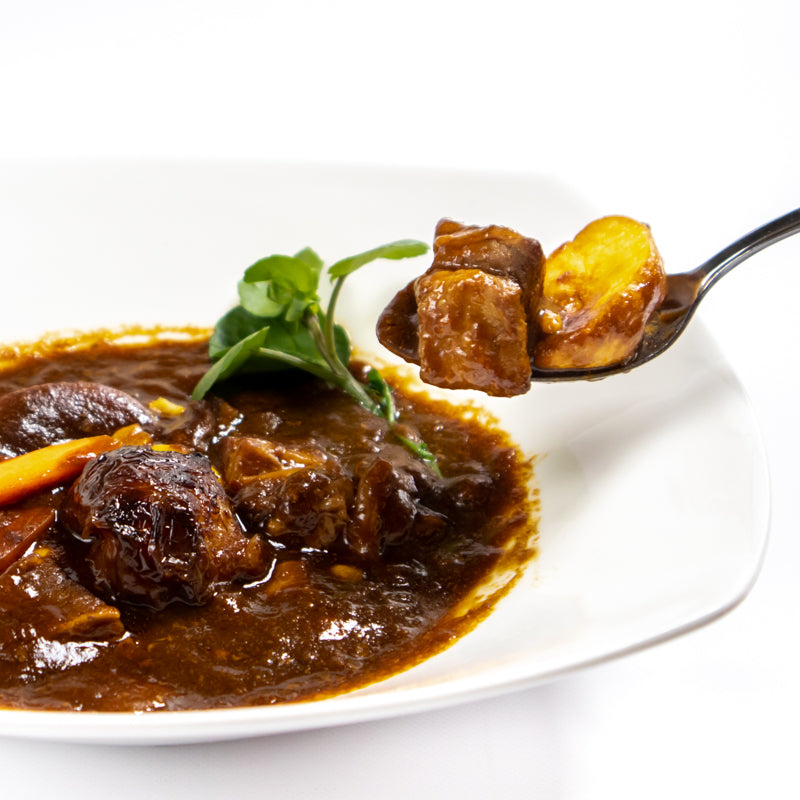 残りシチューでオムバターライス