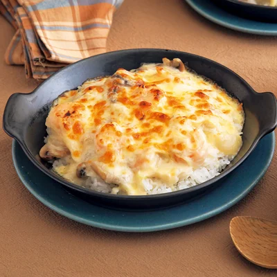 シーフードマカロニグラタン