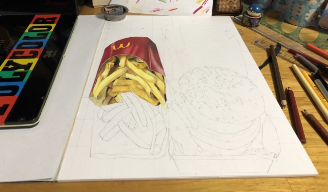 この中に１枚だけ、色鉛筆で書いたポテトチップスがあなたは当てられる？ – GLUGLU グルグルby grape