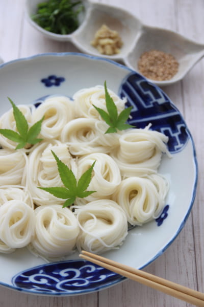 夏の食卓をおしゃれに演出する！ そうめん の盛り付け方アイデア集