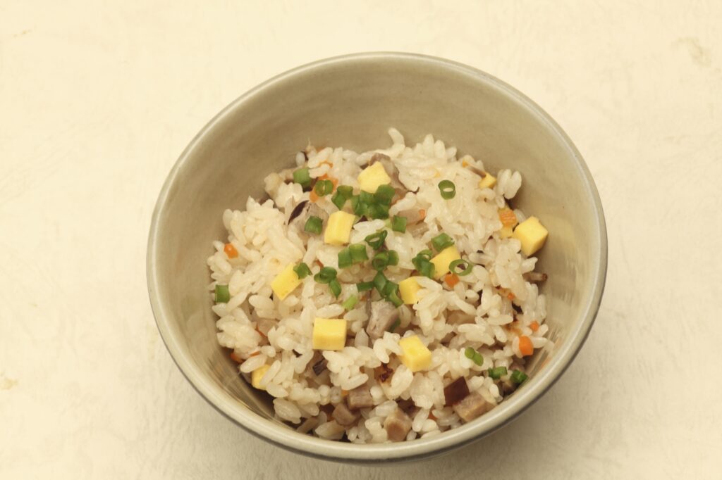 沖縄風混ぜご飯レシピ素材力だし®