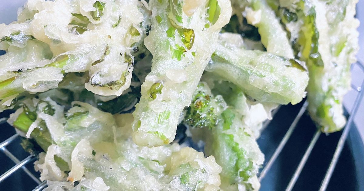 菜の花の天ぷら