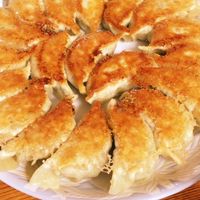 羽根つき餃子の焼き方 片栗粉編How to cook gyoza with wing