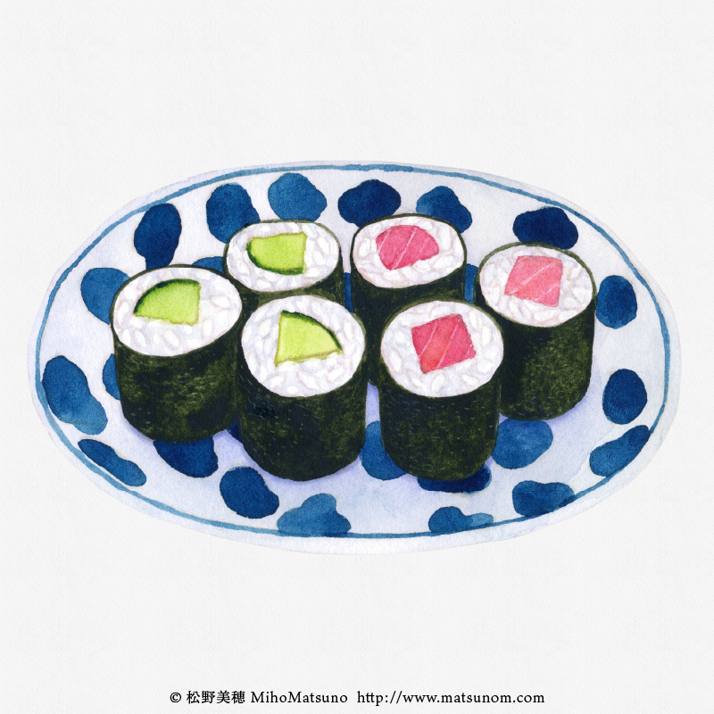 かっぱ巻きクリップアートプリントアウトファクトリーMyRICOH マイリコー