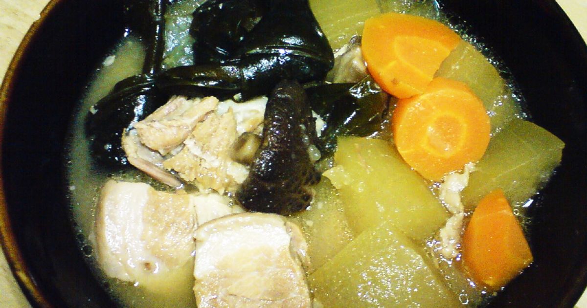 ＊冬瓜と豚肉のにんにく味噌炒め＊