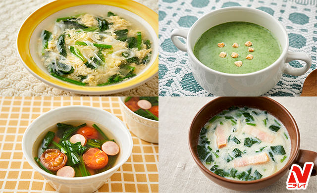 シンプル簡単！ キャベツと卵のスープ