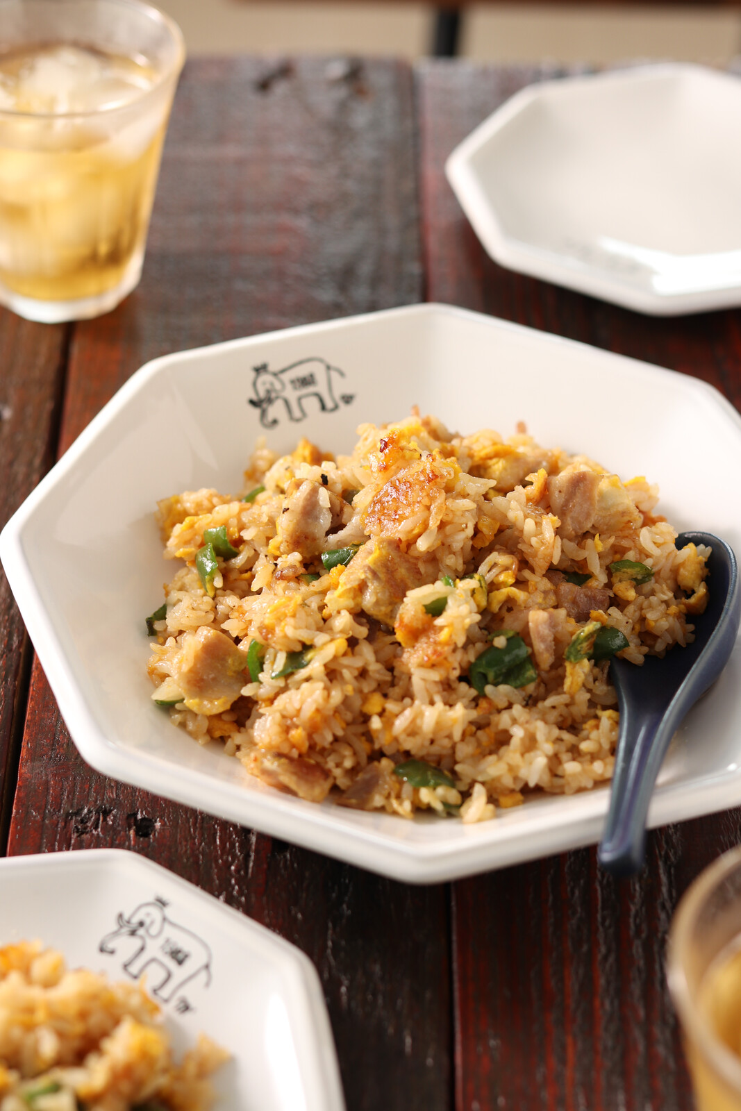 豚肉とピーマンのガーリックチャーハン