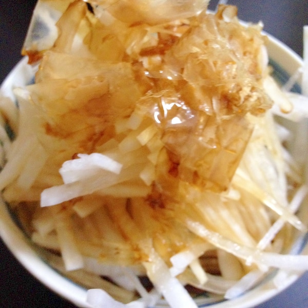 千切り大根の辛味抜き方法